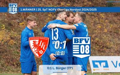 25. Spieltag NOFV Oberliga - Süd 24/25